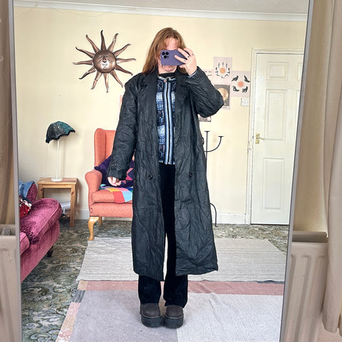 Night leather jacket (M)
