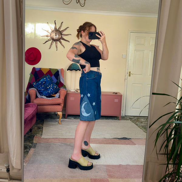 Moon jorts (W36)