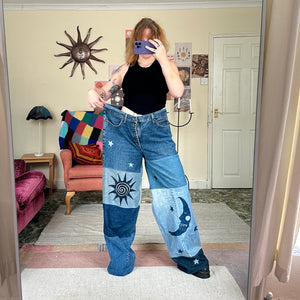 Luna mom jeans (W40)