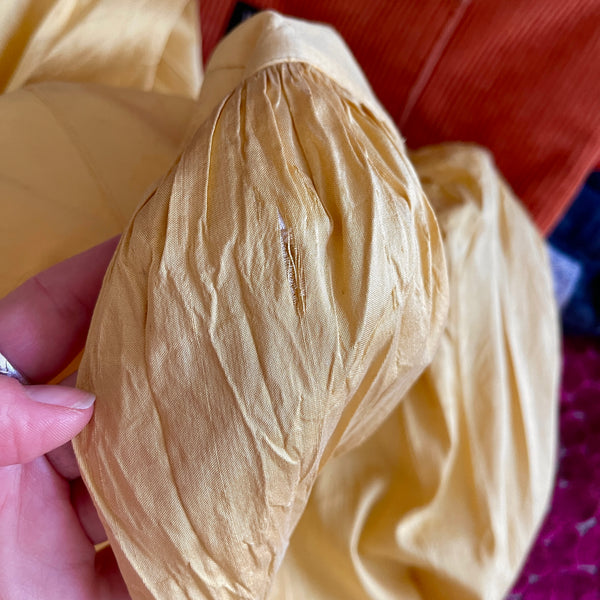 Sunshine silk dress (M)