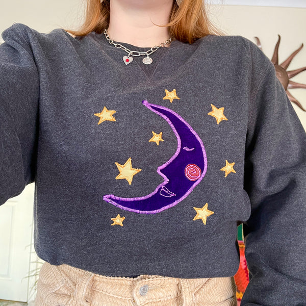 Moon sweater in grey (L)