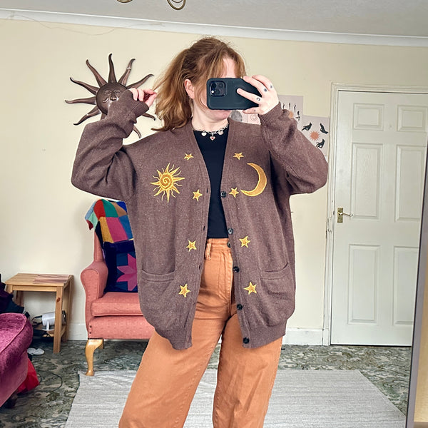 Celestial cardigan (L)