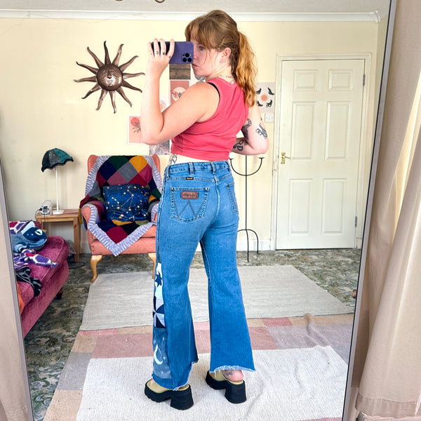 Moon patchwork jeans (W33)