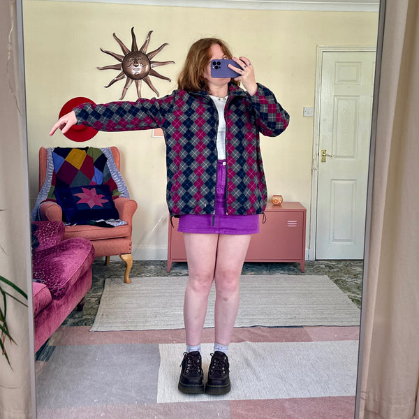 Mulberry fleece (M)