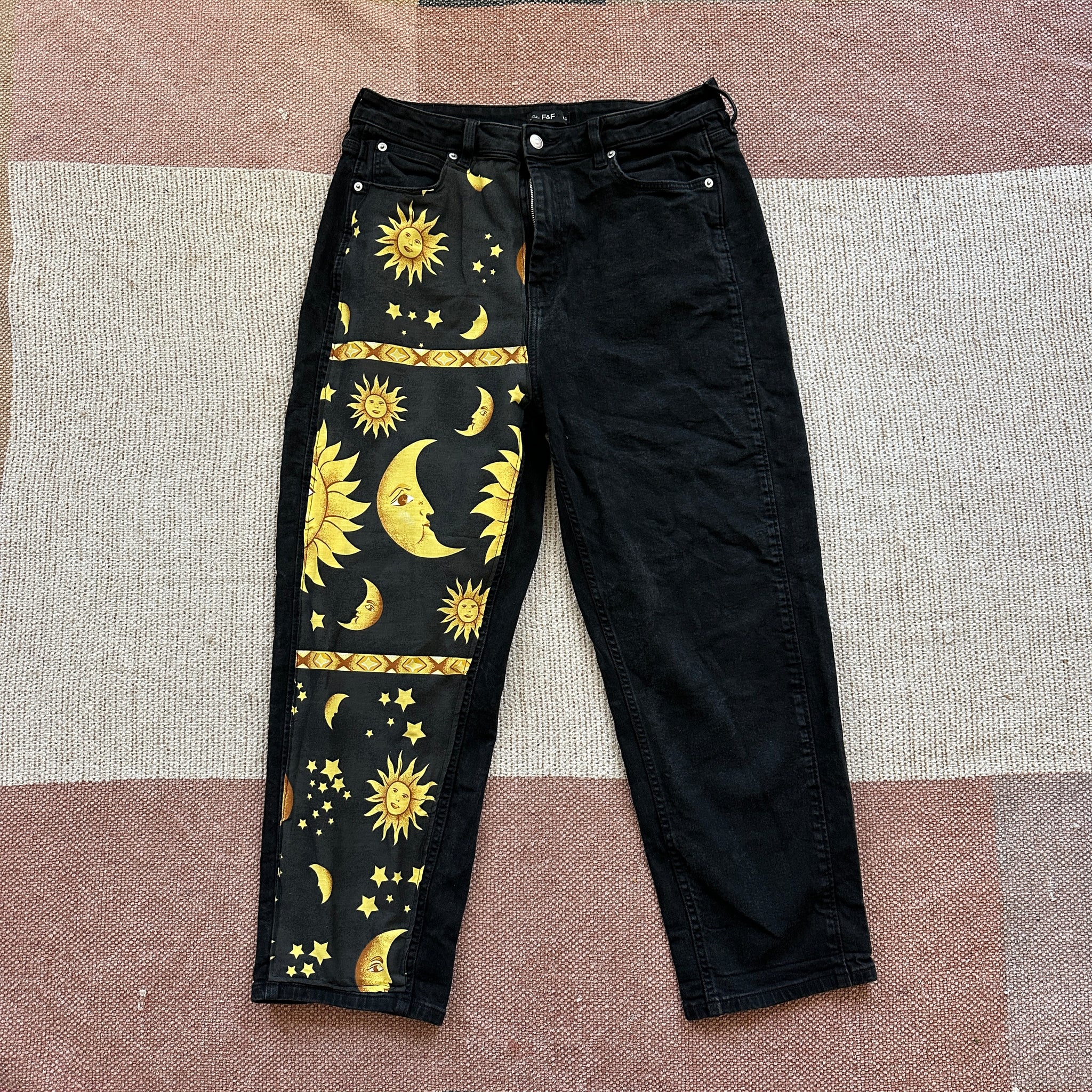 Celestial mom jeans (Custom)