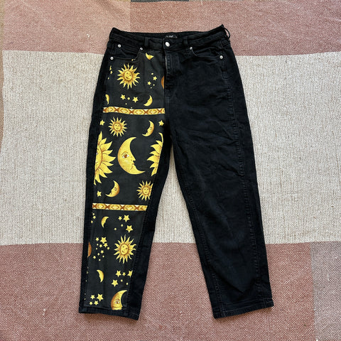 Celestial mom jeans (Custom)
