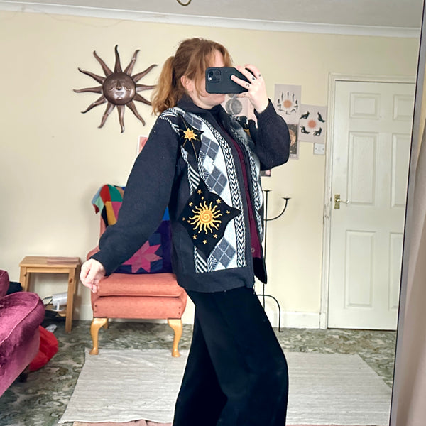 Celestial cardigan (XL)