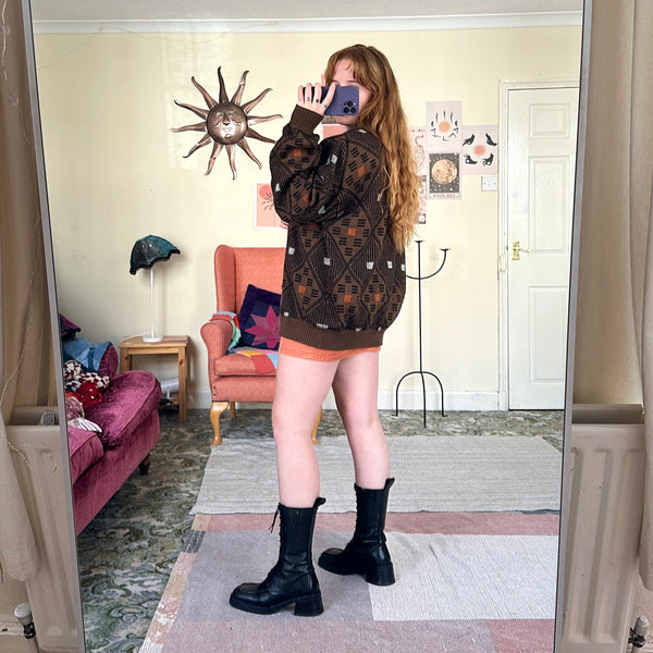 Earth cardigan (XL)