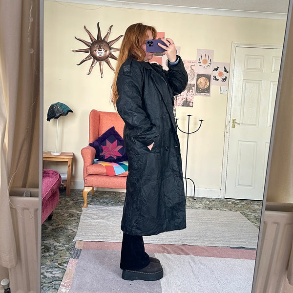Night leather jacket (M)