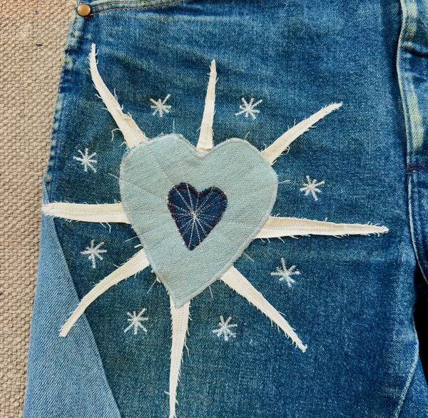 Heart jorts (W34)