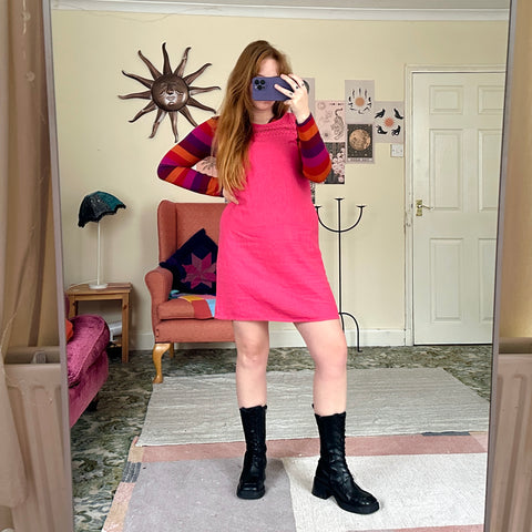 Bubblegum mini dress (M)