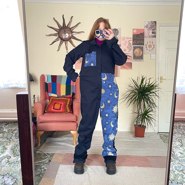 Celestial boilersuit (L)