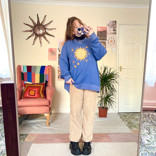 Sun sweater in blue (2XL)