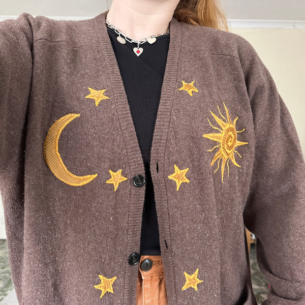 Celestial cardigan (L)