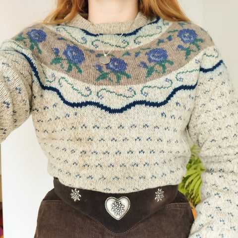 Cappuccino knit jumper (S)