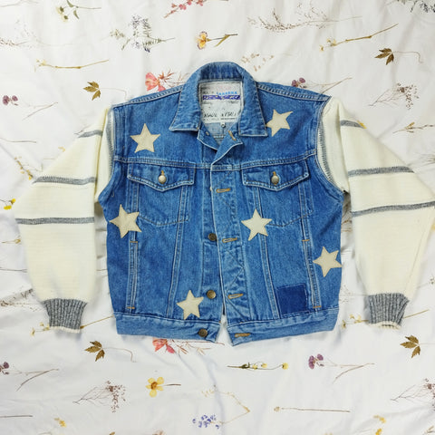 Stars denim jacket (S)
