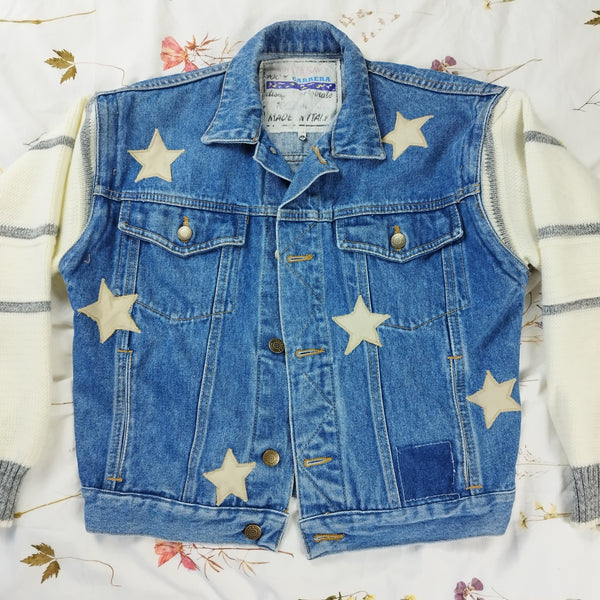 Stars denim jacket (S)