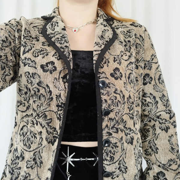 Vanilla tapestry jacket (S)