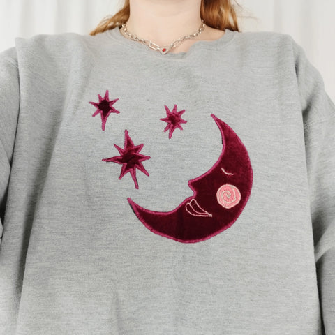 Moon sweater in grey (2XL)