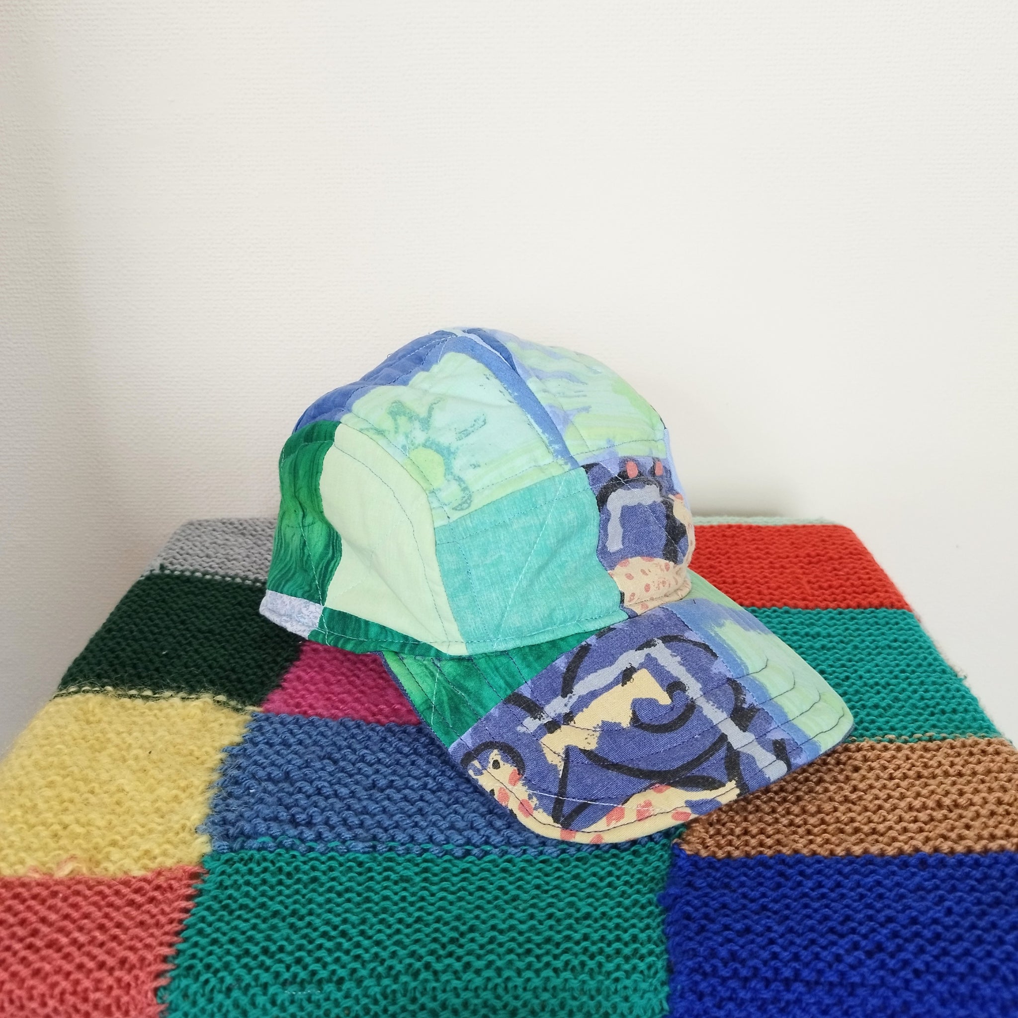 Lagoon quilted cap