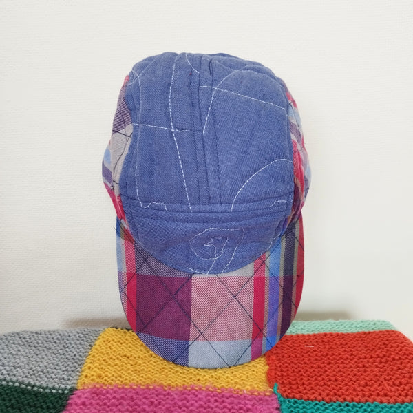 Brick quilted cap