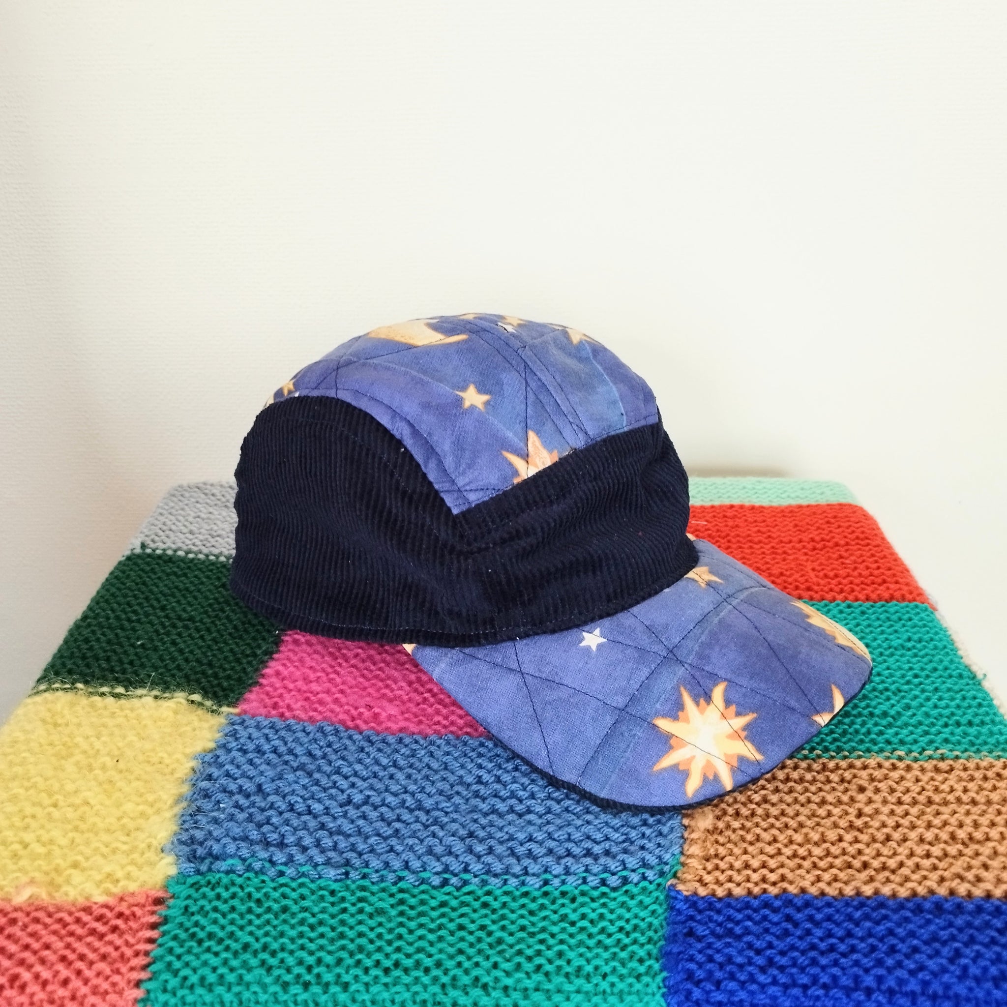 Celestial quilted cap