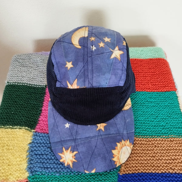 Celestial quilted cap