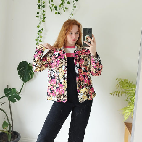 Floral jacket (M)
