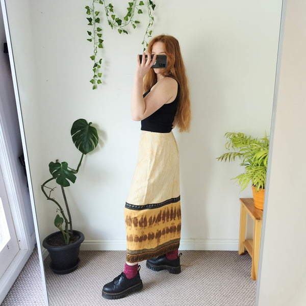 Sienna wrap skirt (M)