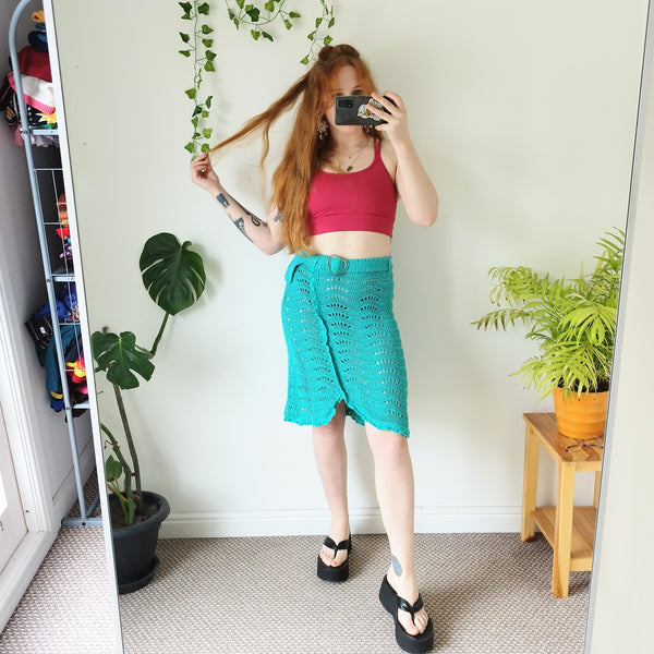 Crochet skirt (S)