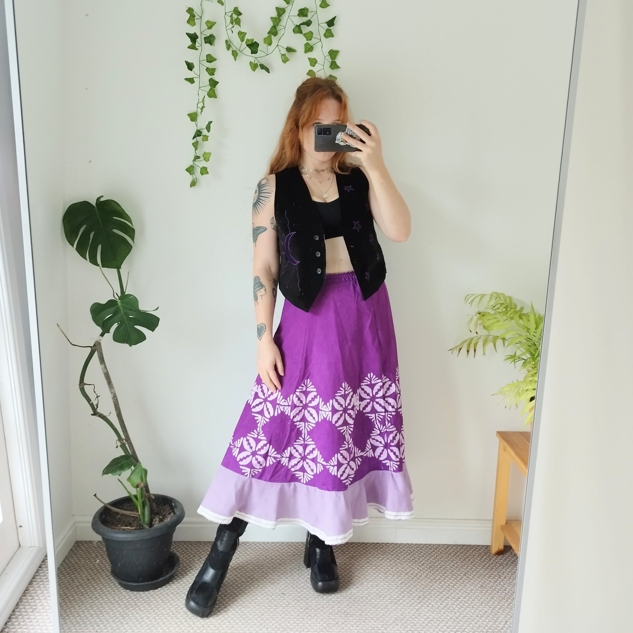 Iris prairie skirt (S)