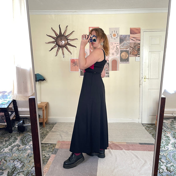 Sequin maxi dress (S)