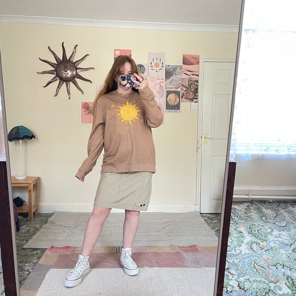 Sun sweater in beige (L)