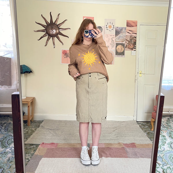 Sun sweater in beige (L)