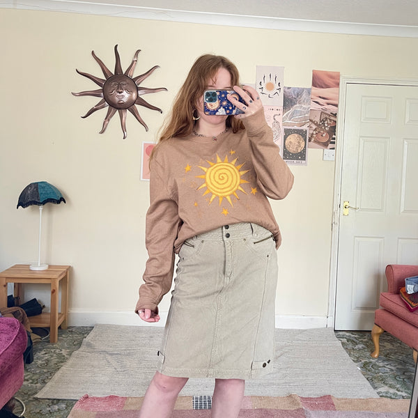 Sun sweater in beige (L)