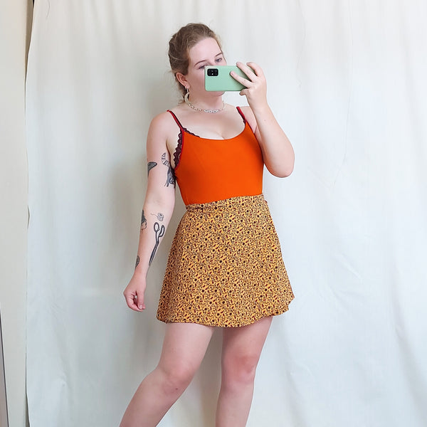 Tangerine swimsuit (S)