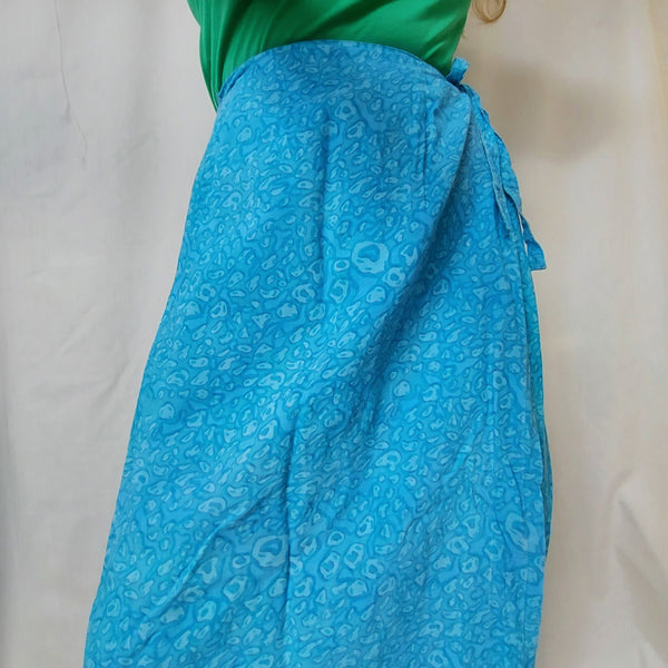Ocean wrap skirt (M)