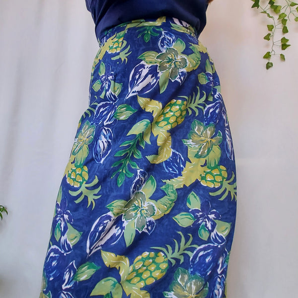 Pineapple wrap skirt (W28)