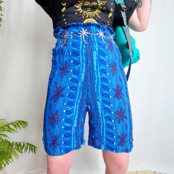 Lapis lazuli shorts (S)