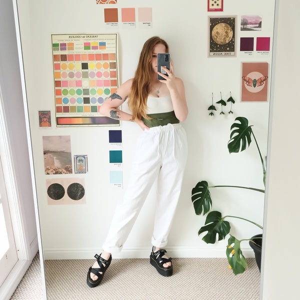 White trousers (S)