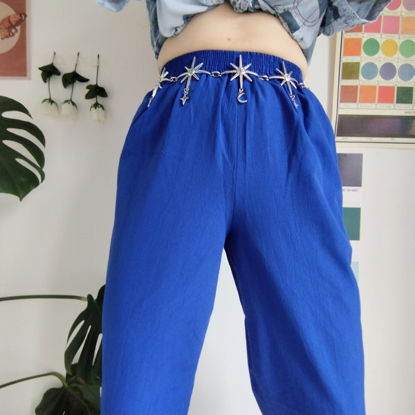 Royal blue trousers (XS)