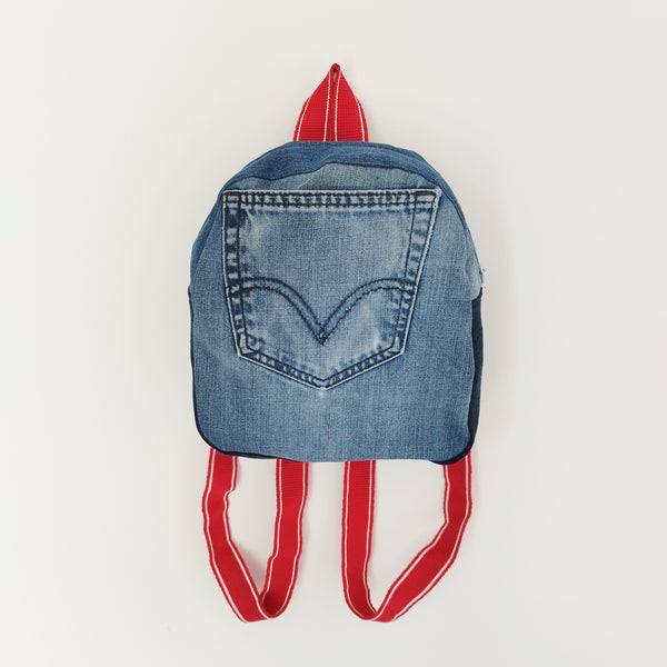 Denim rucksack