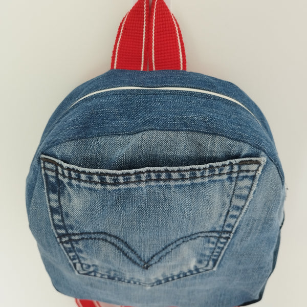 Denim rucksack