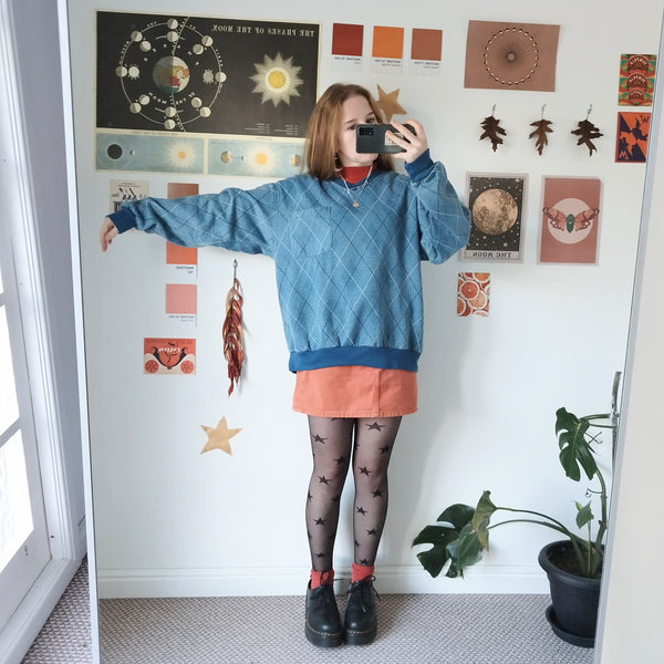 Argyle sweater (XL)