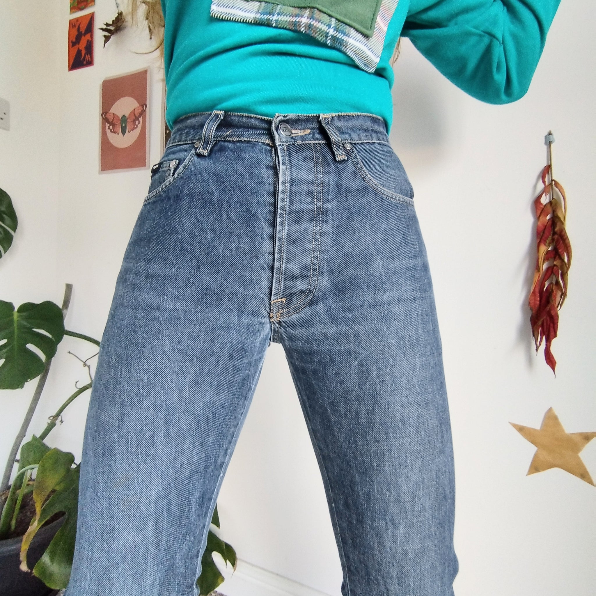 Mid rise jeans by Gas (W28)