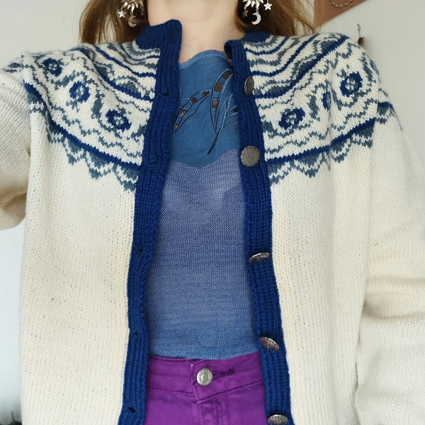 Greta knit cardigan (S)