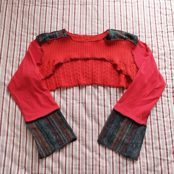 Ruby knit shrug (M)