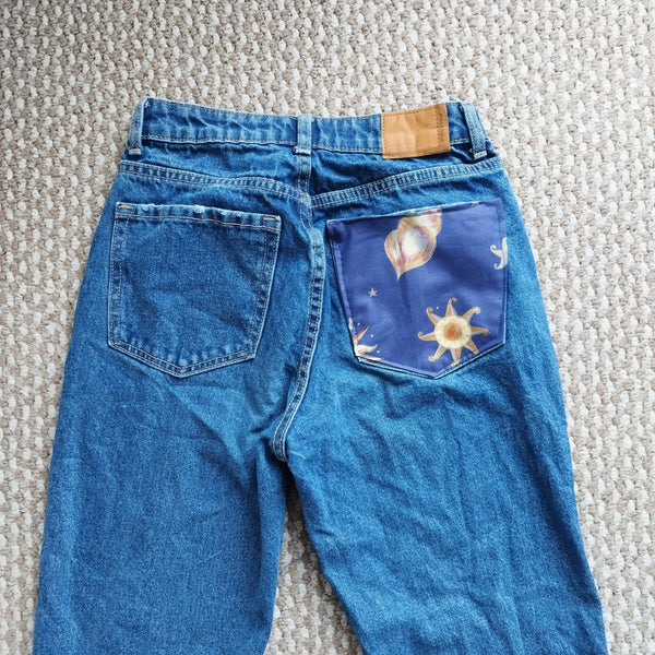 Celestial mom jeans (W24")