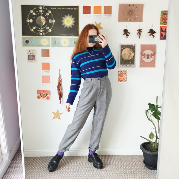 Hounds tooth trousers (W27)