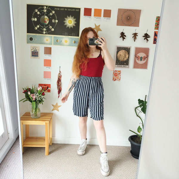 Stripy shorts (M)